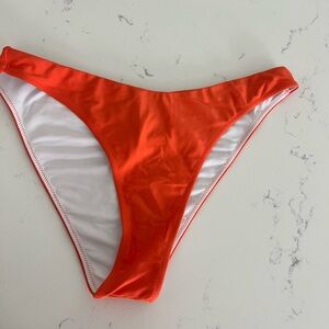 Women's Orange Bikini Bottom
